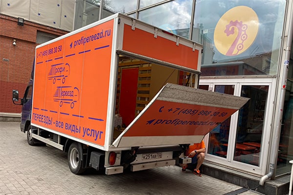 Офисный переезд авто